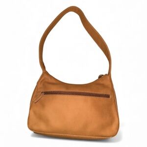 Tignanello Tan Leather Shoulder Bag